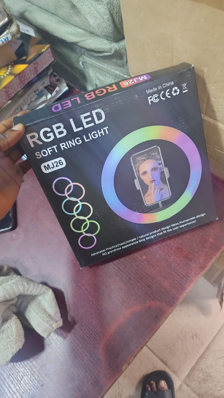 RGB LED Soft Ring Light MJ26